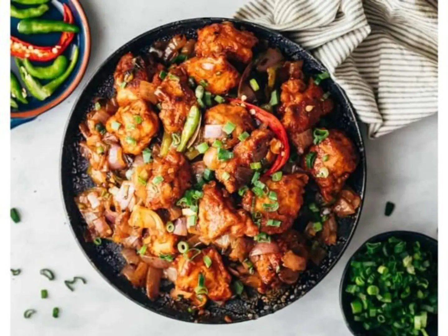 دجاج تشيلي حار