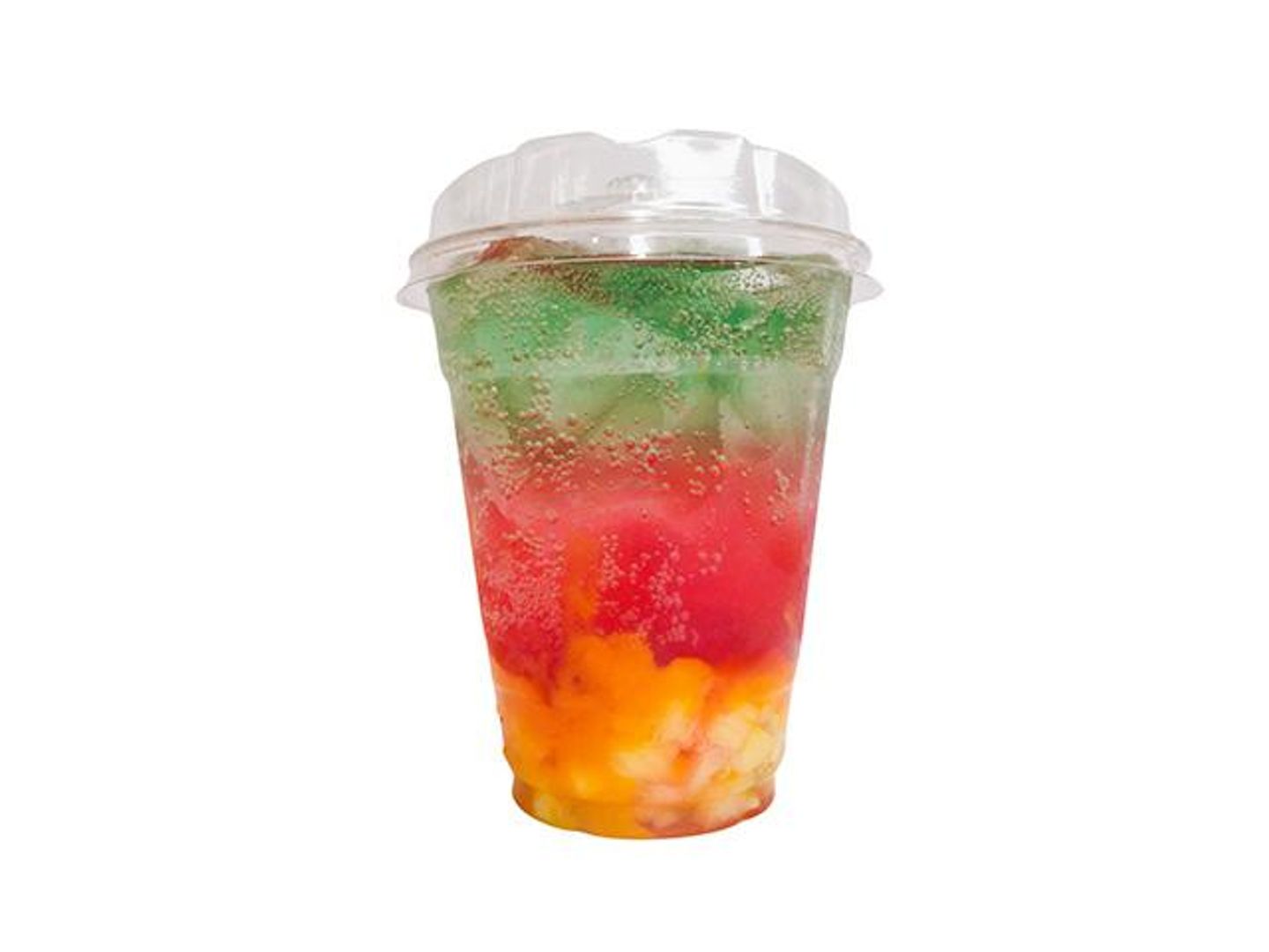 Three Color Pineapple Soda