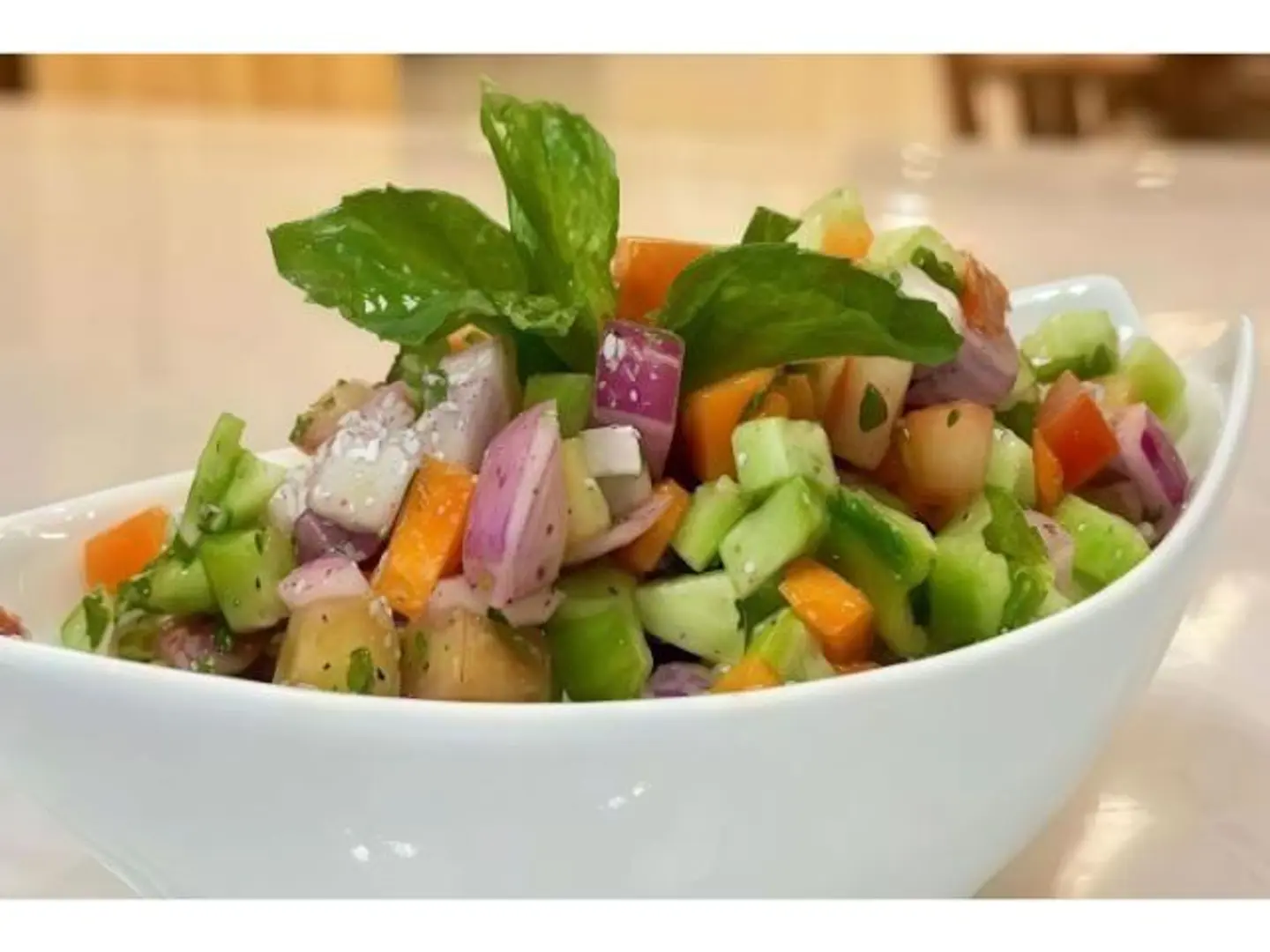 Kachomber Salad