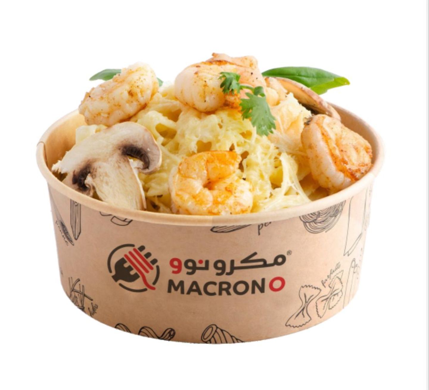 باستا الفريدو بالروبيان