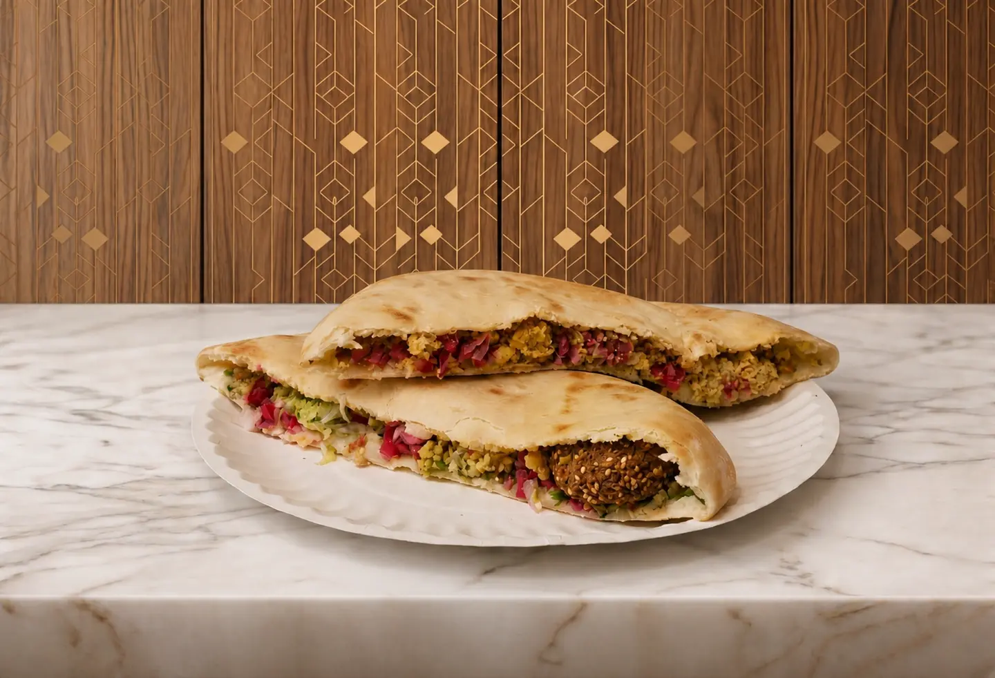 Plain Falafel Pie