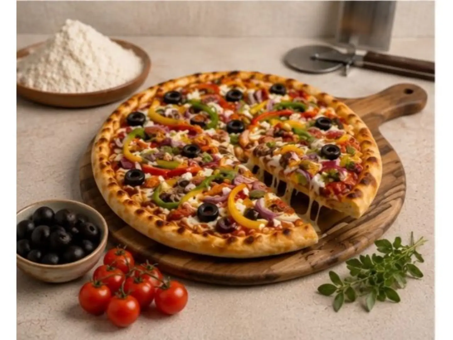 Vegetable Pizza