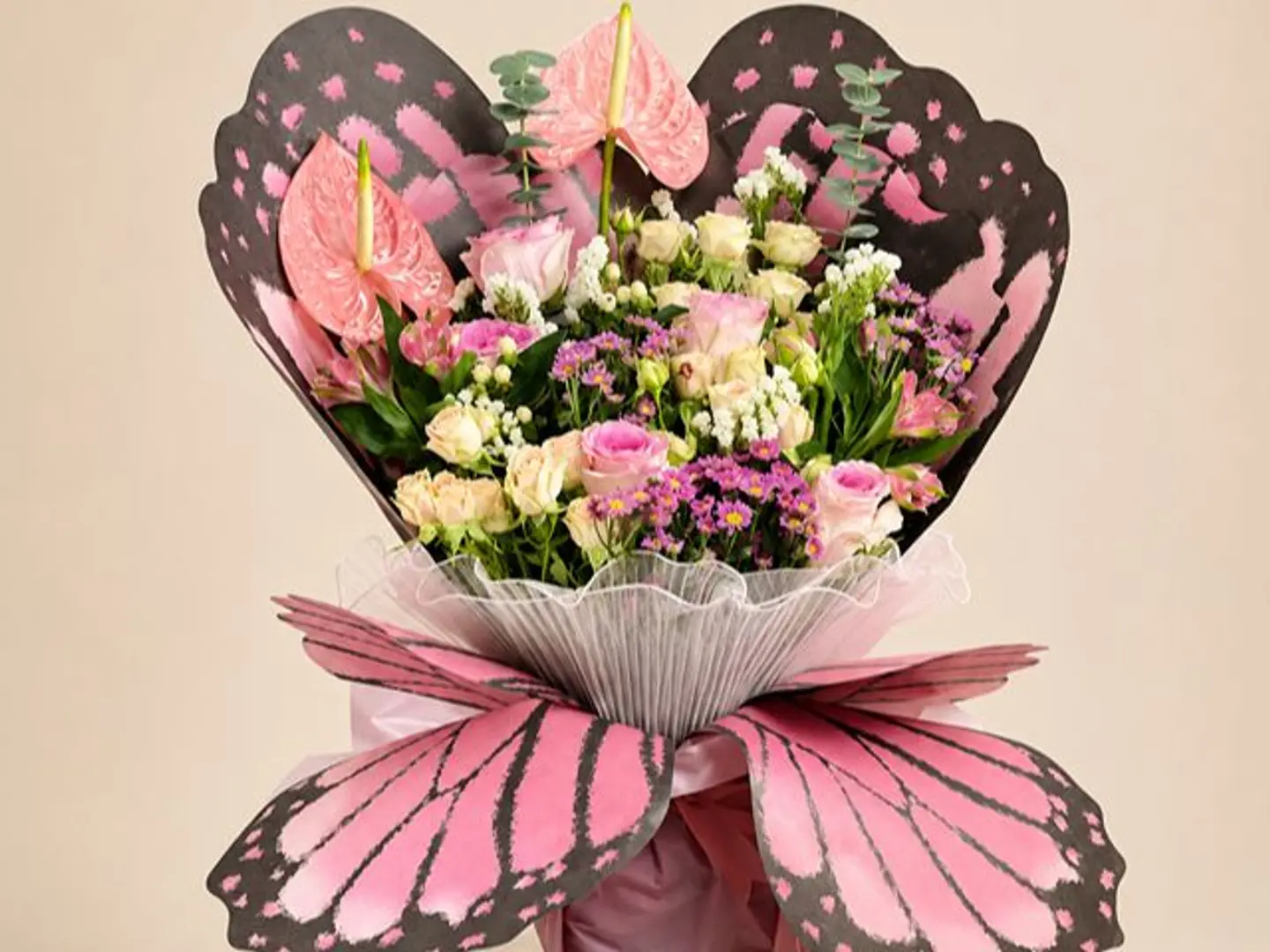 Whisper Of Flowers & Butterfly