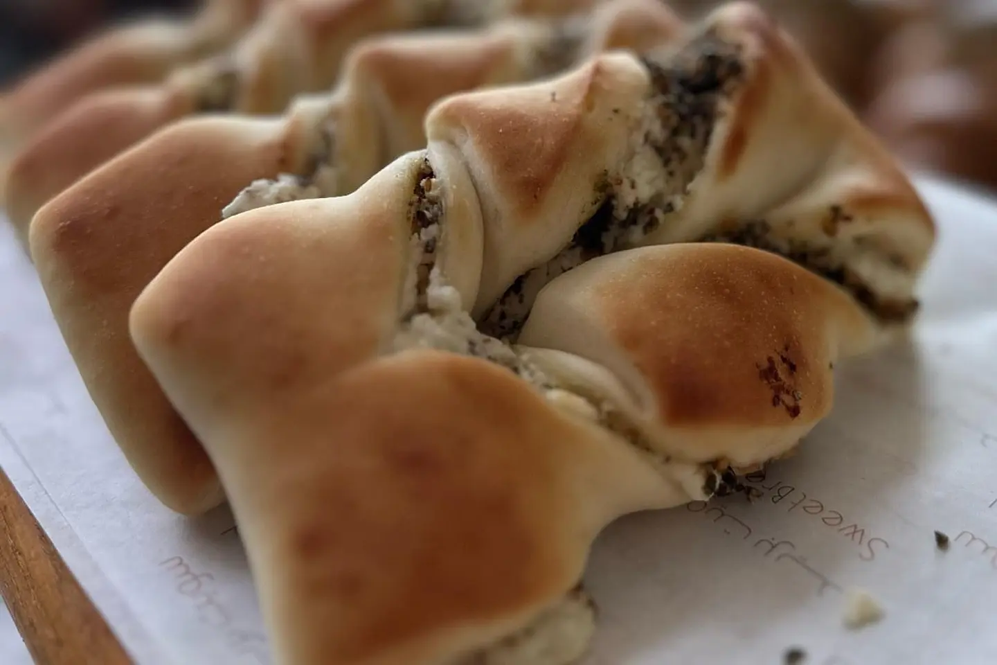 Cheese And Zaatar Braid
