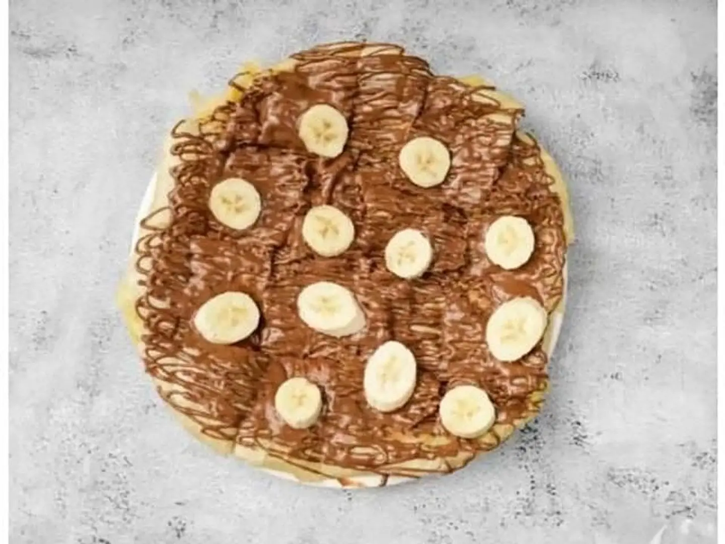 Nutella Banana Pie