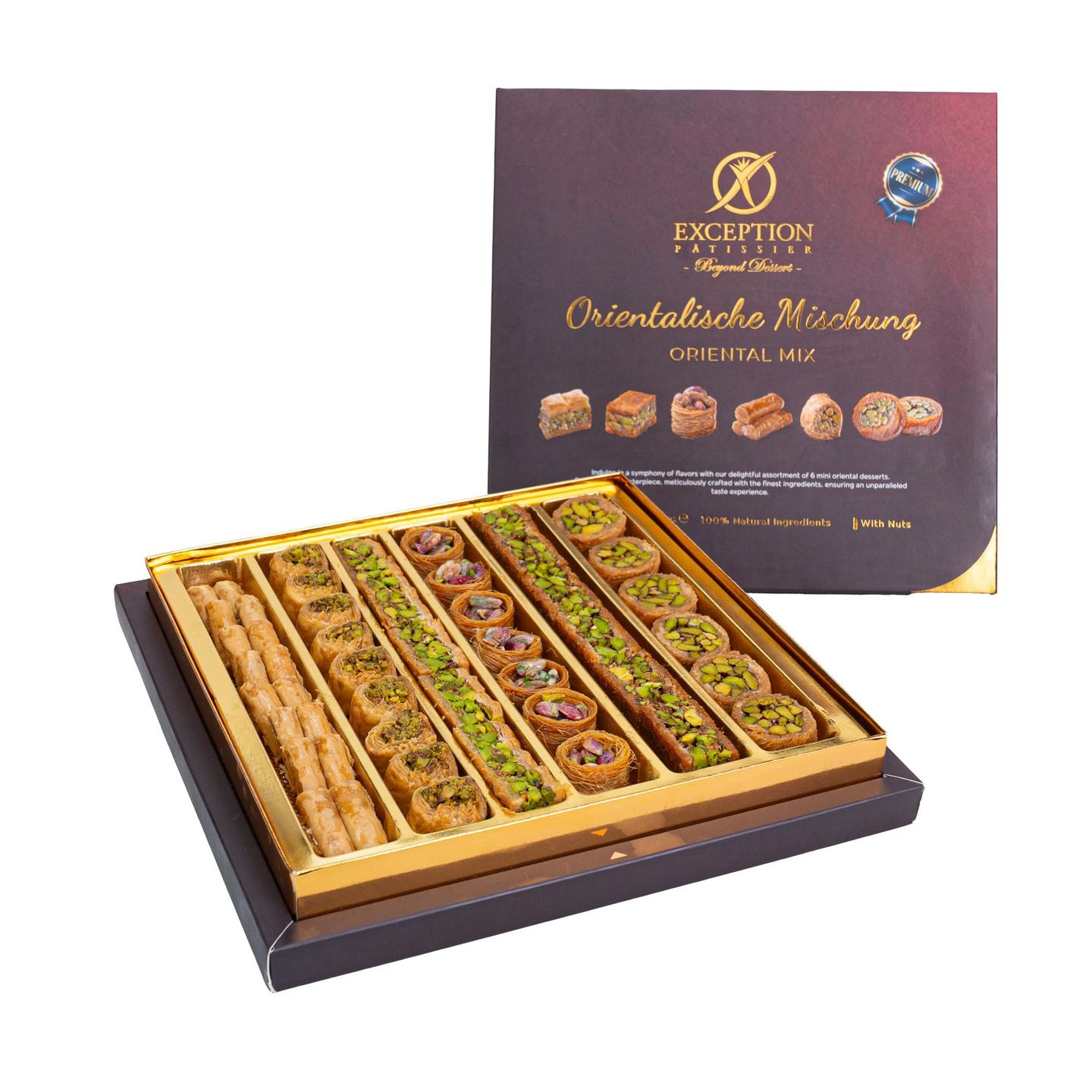 Baklawa Mixed Luxurious Box 850g