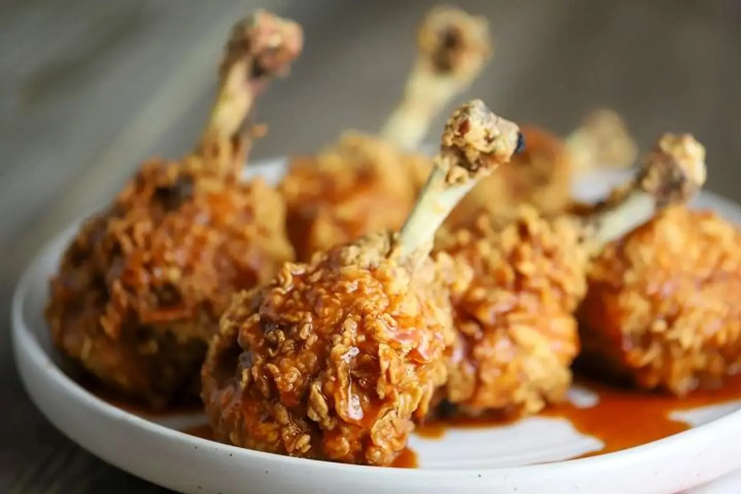Chicken Lollypop Deep Fry