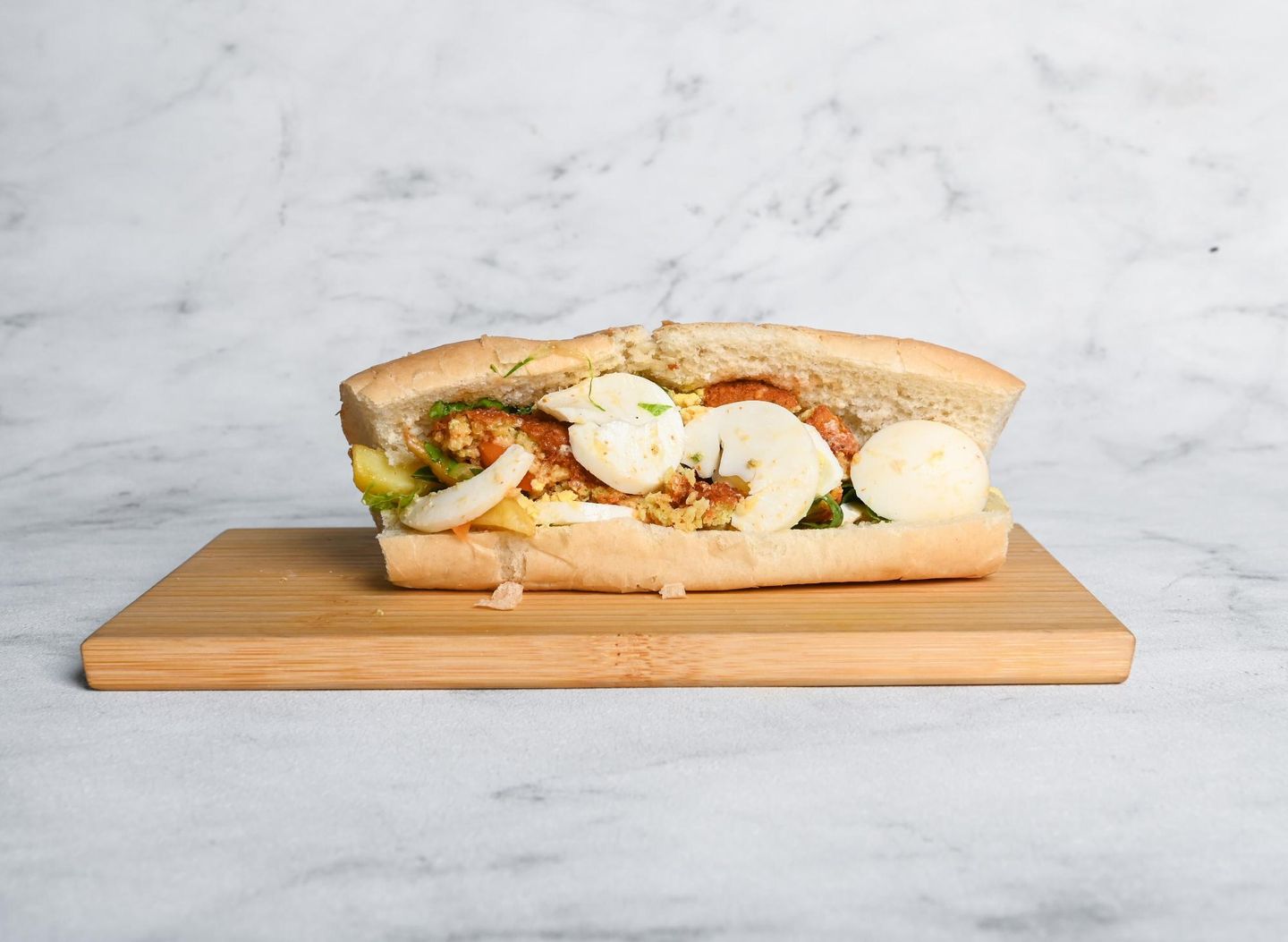 Mixed Falafel Sandwich