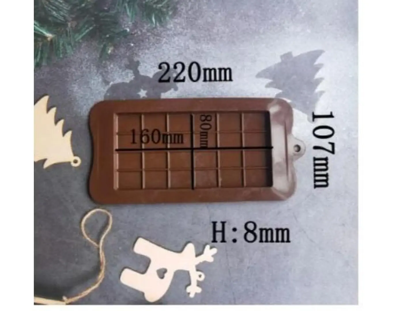 قالب سيليكون شكل لوح