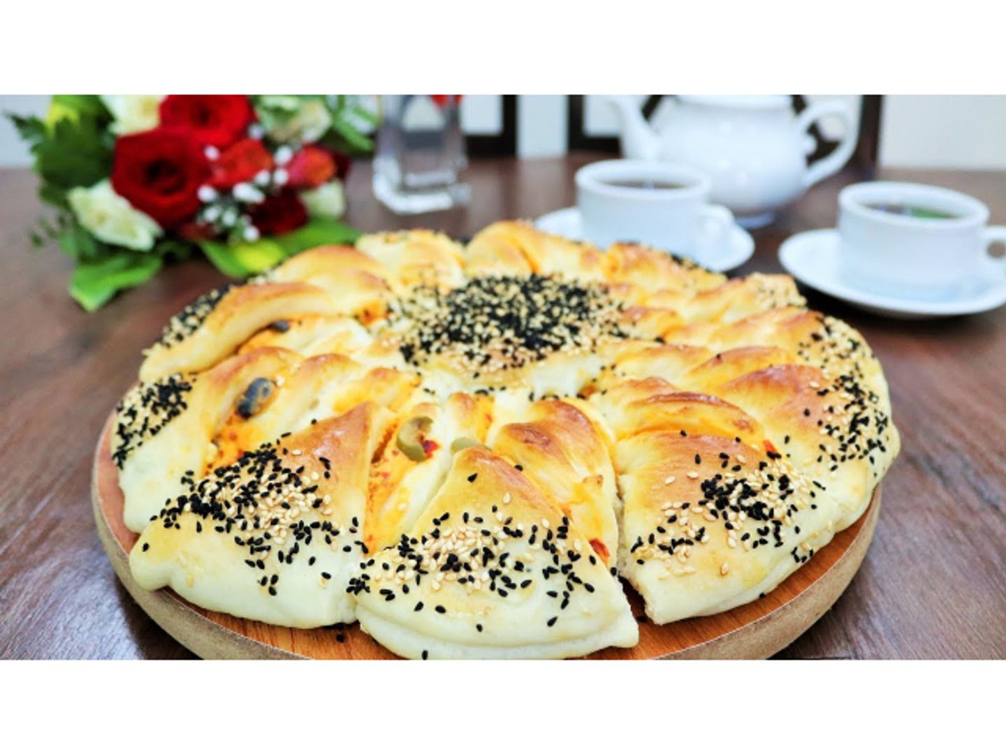 فطيرة جبن سائل