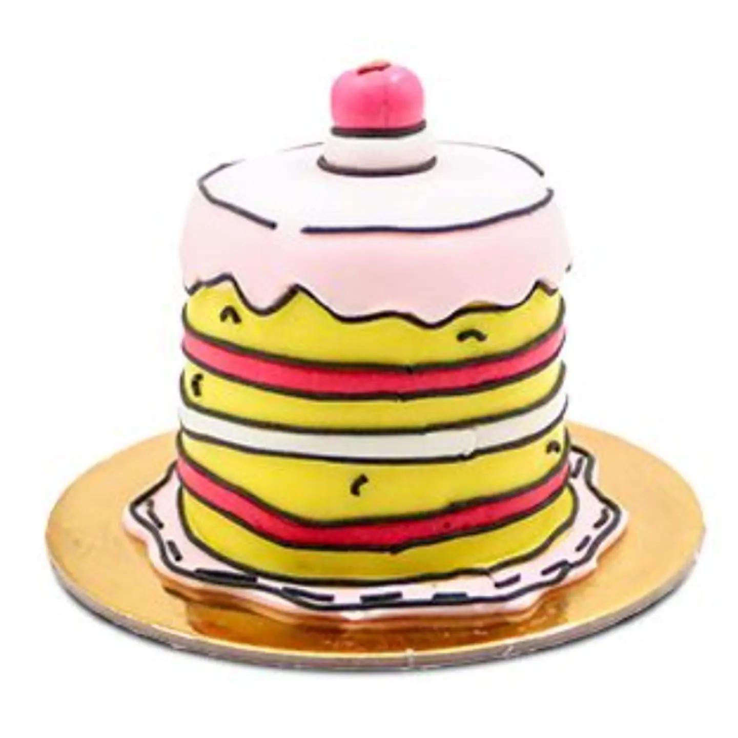 Comic Round Cake
