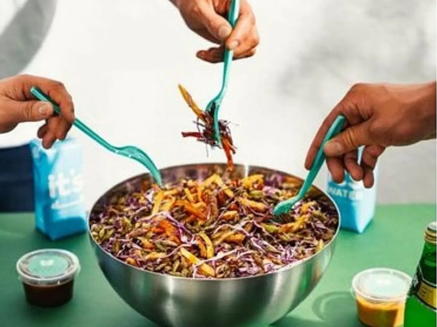 Gathering Solo Salad