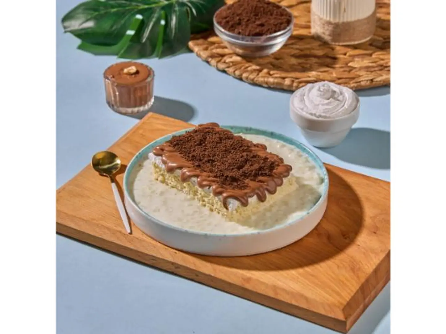 قشطوطة أرز بحليب نوتيلا
