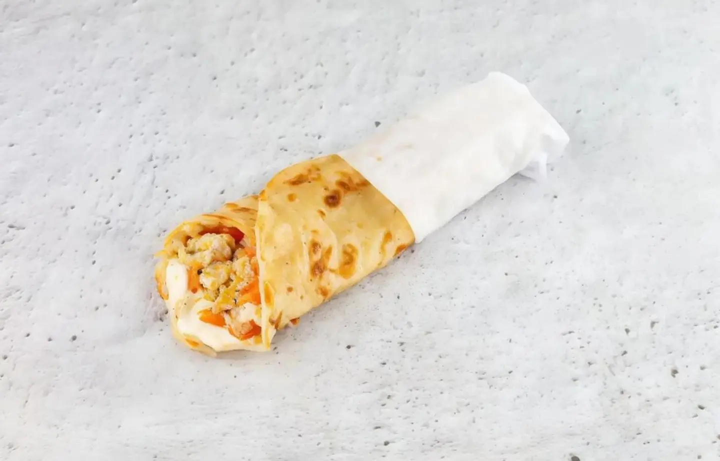 خبز شباتي روبيان بالجبن