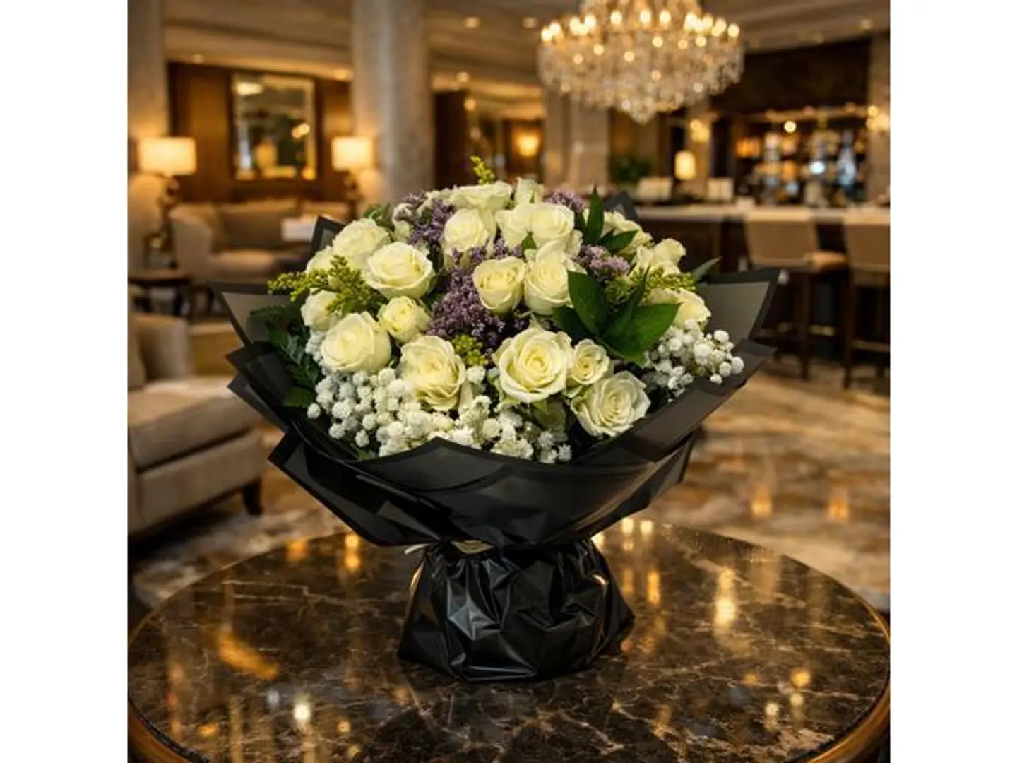 ابيض غلاف اسود ستة