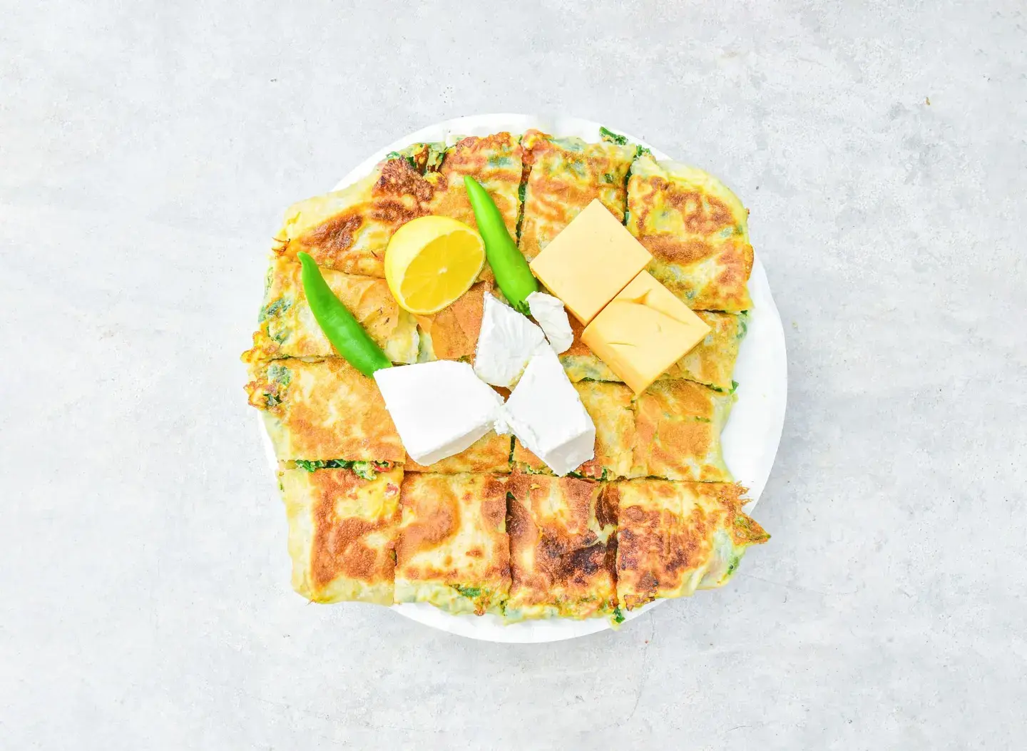 مطبق بيض جبنتين