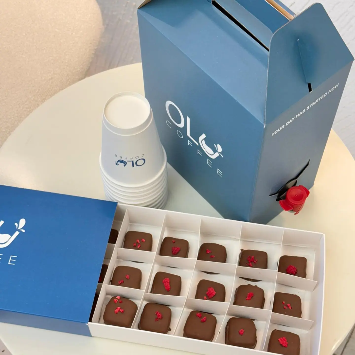 Bites Box + Hot Coffee Box