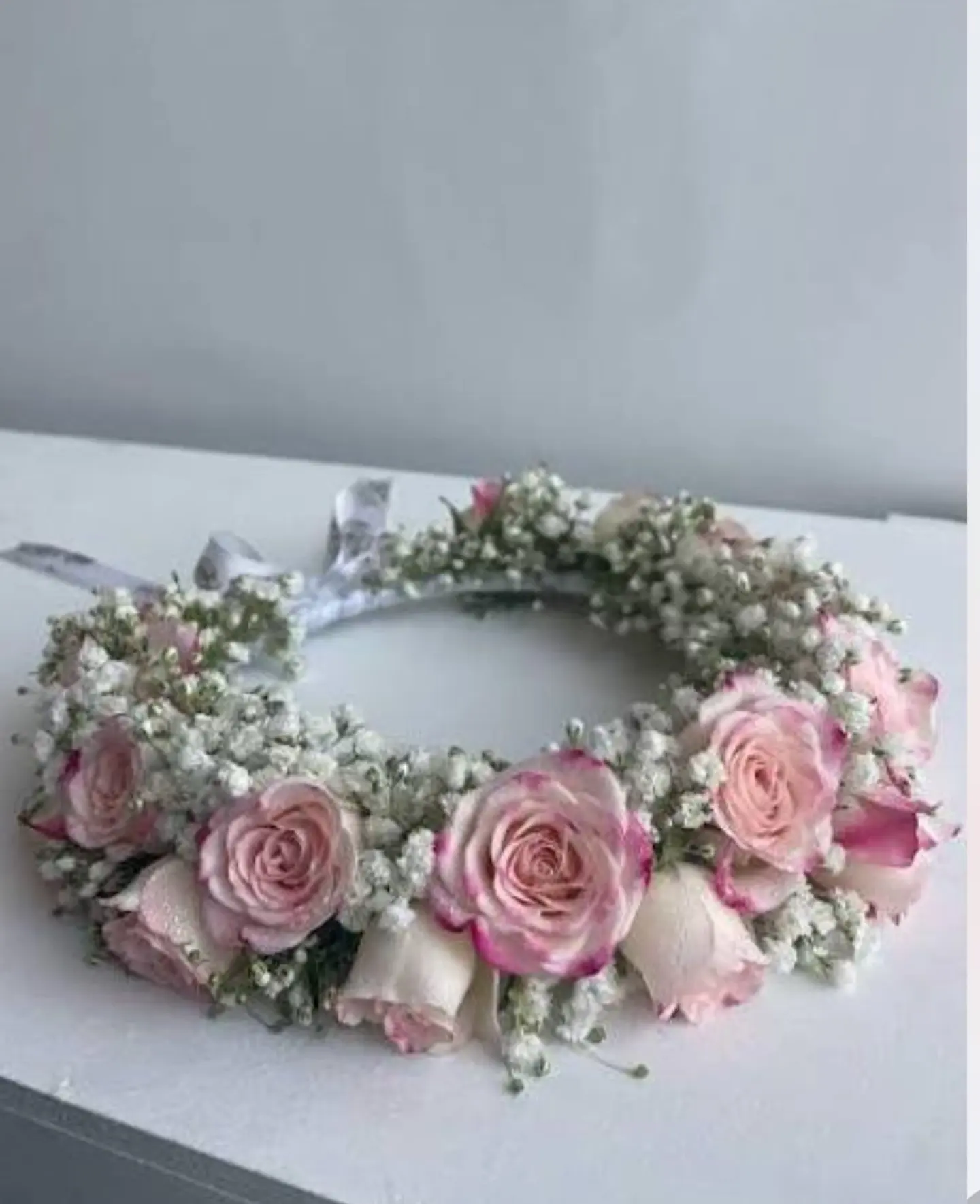 Baby Rose Hair Collar