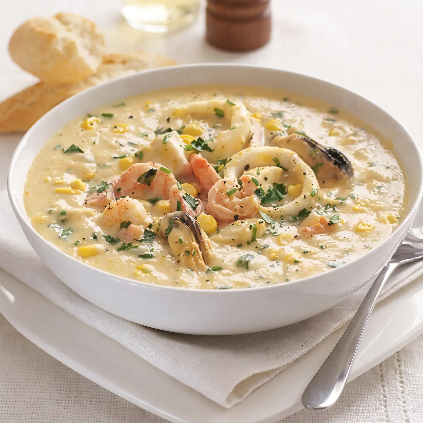 Creamy Seafood Tagine