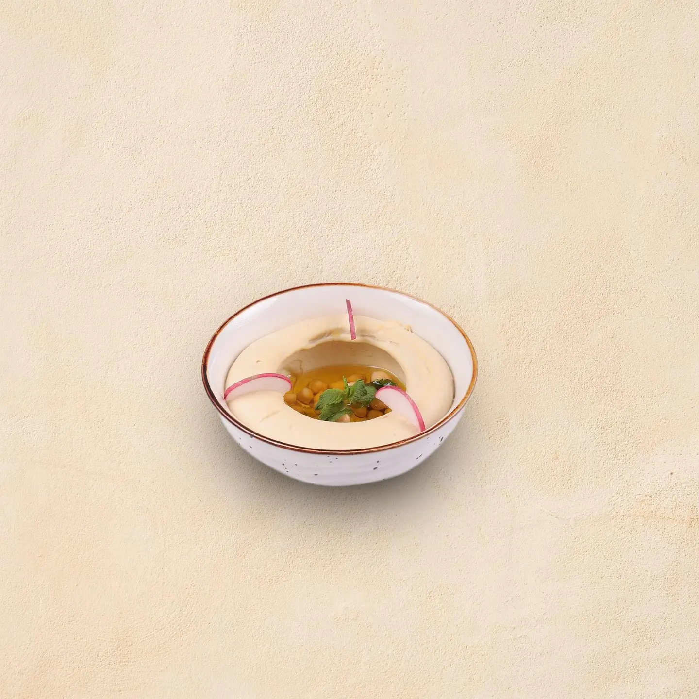 حمص بالطحينه