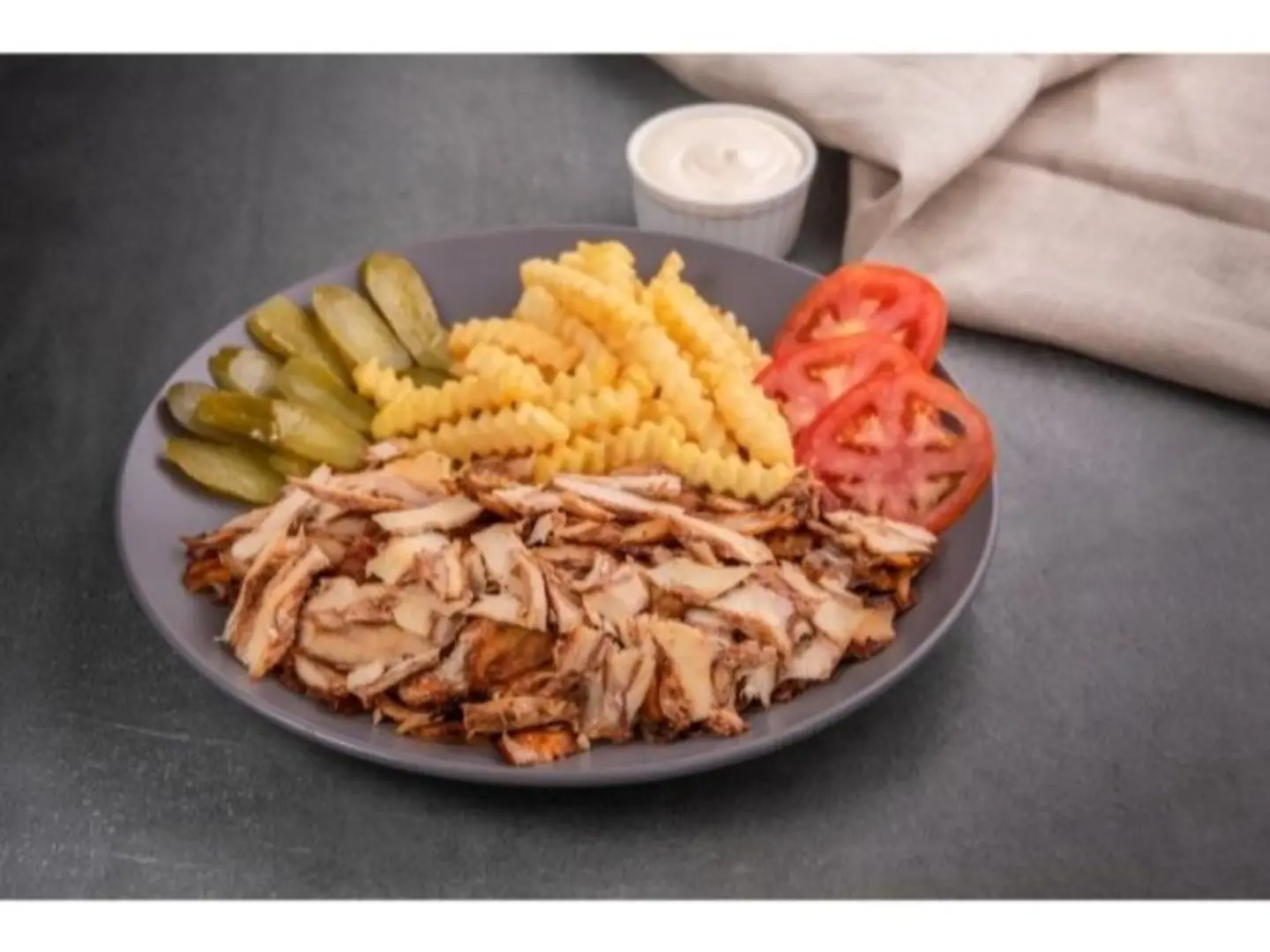 Shawarma Slices Plate