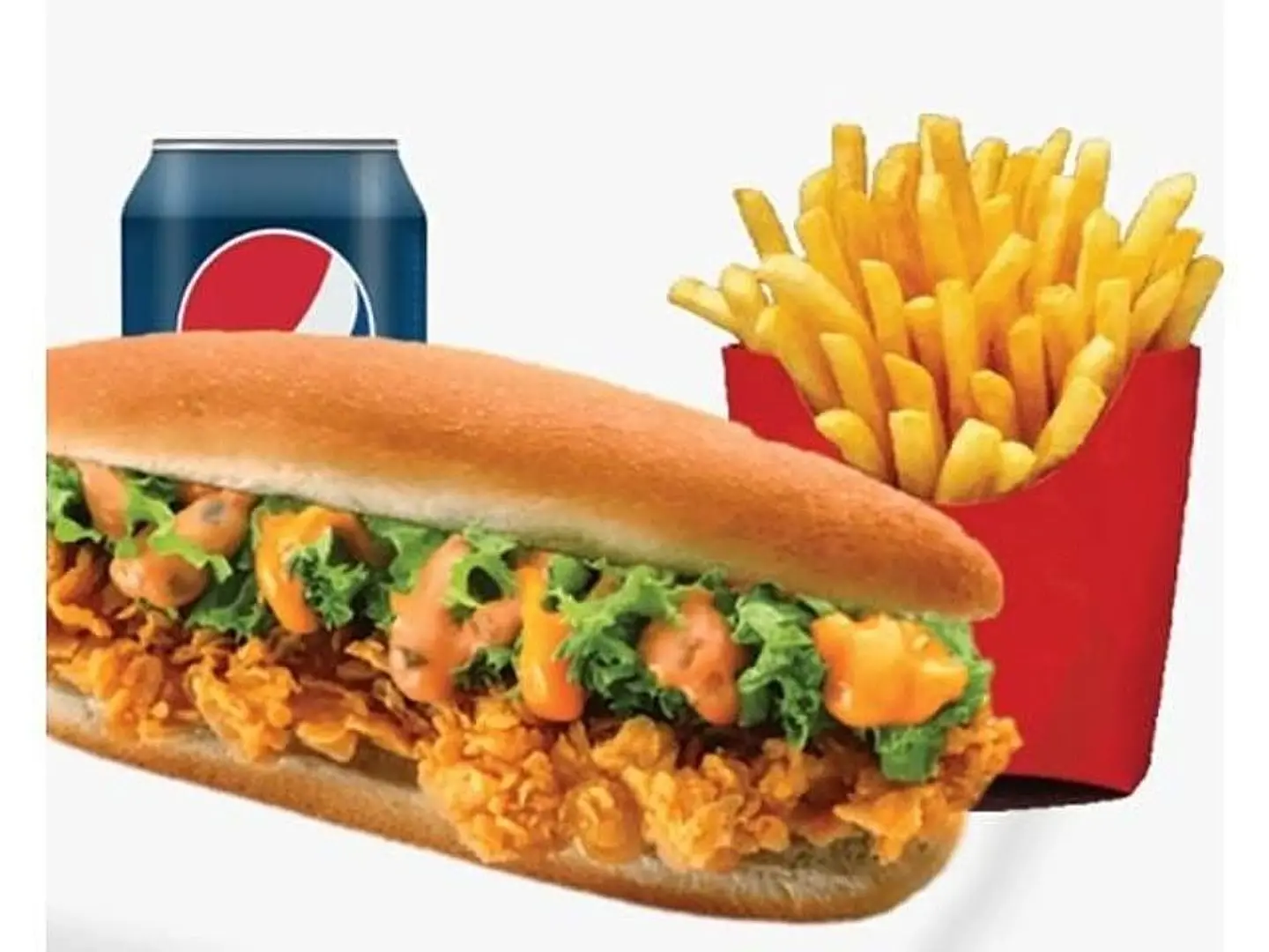 وجبة ساندويتش زنجر رول