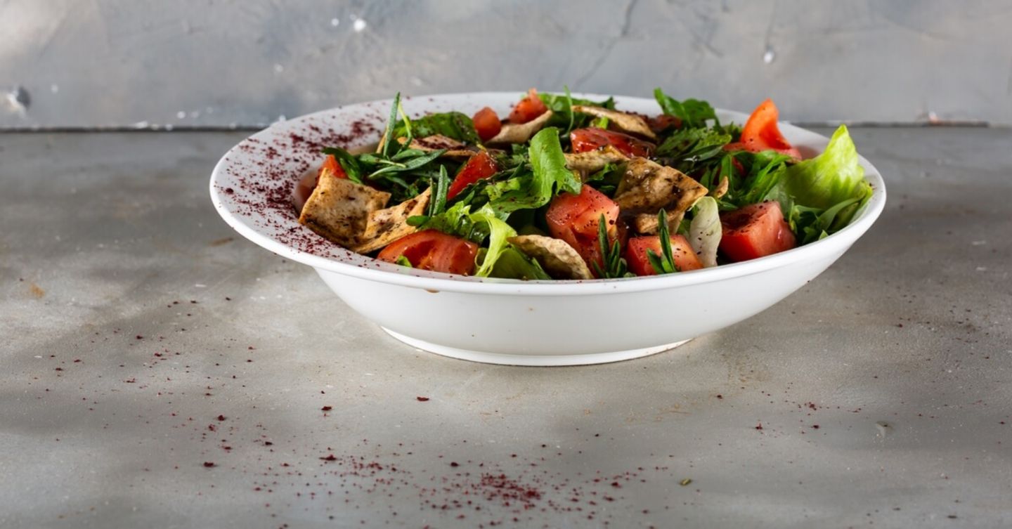 Fattoush Salad Plate