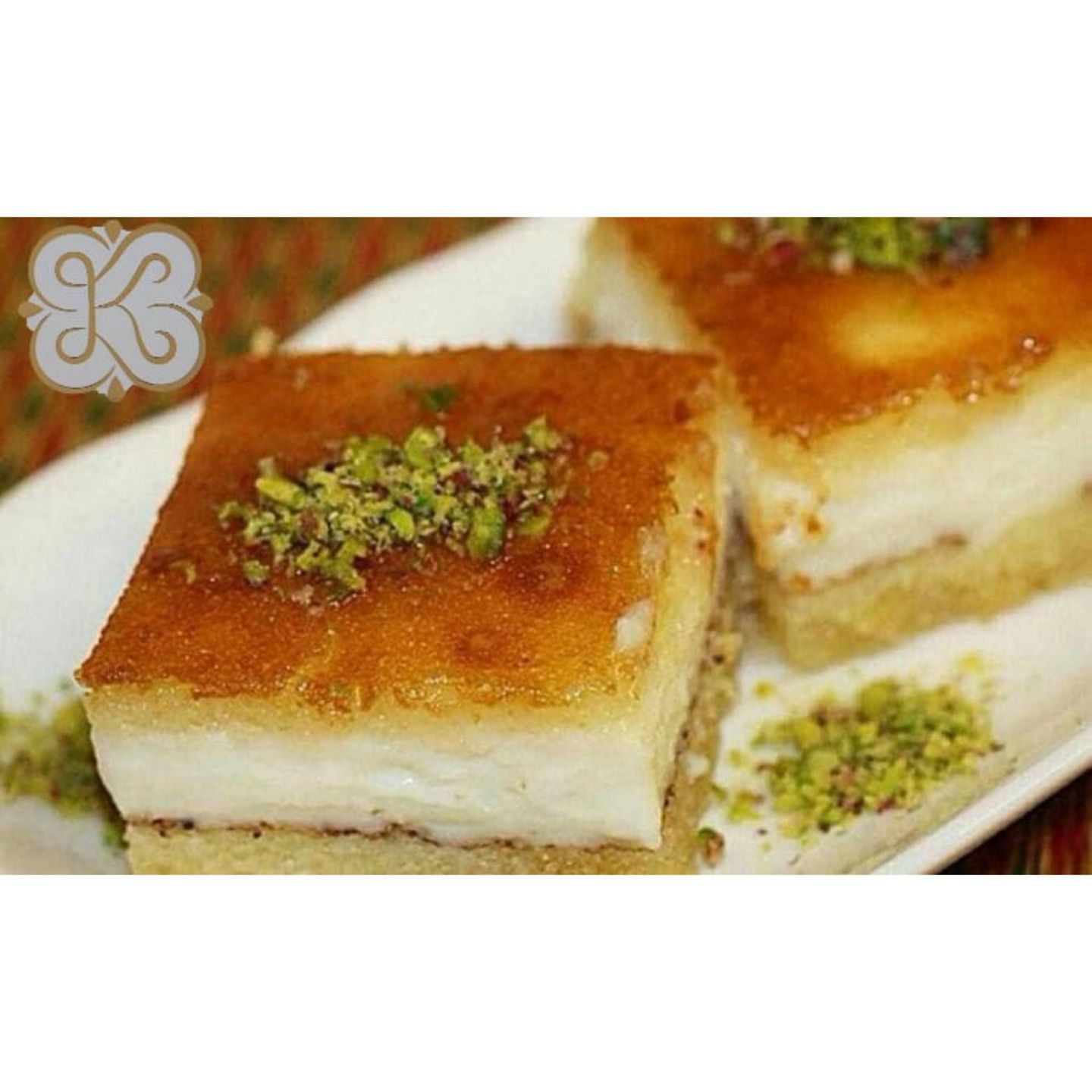 Basbousa With Cream