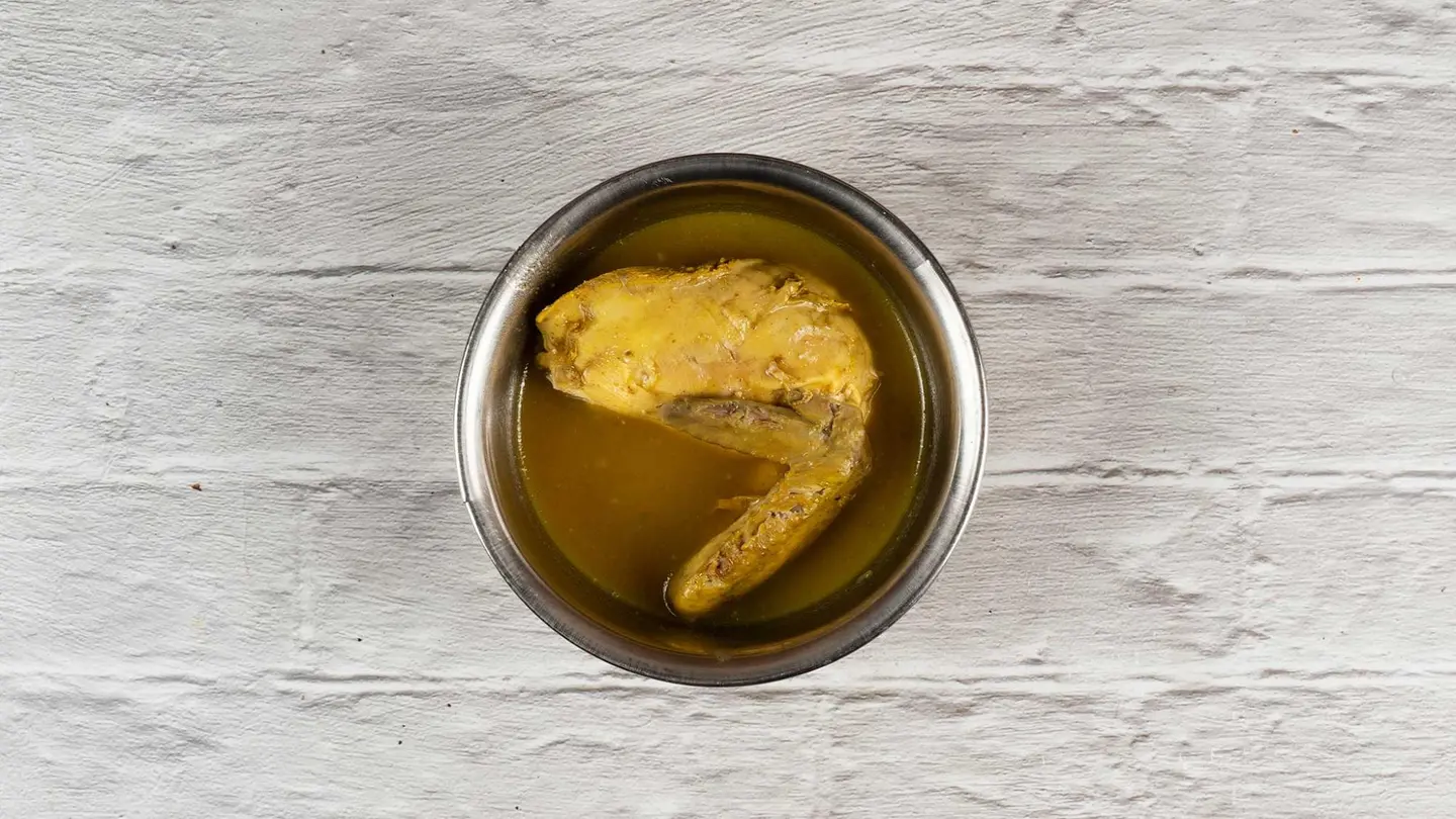 Quarter Boiled Chicken