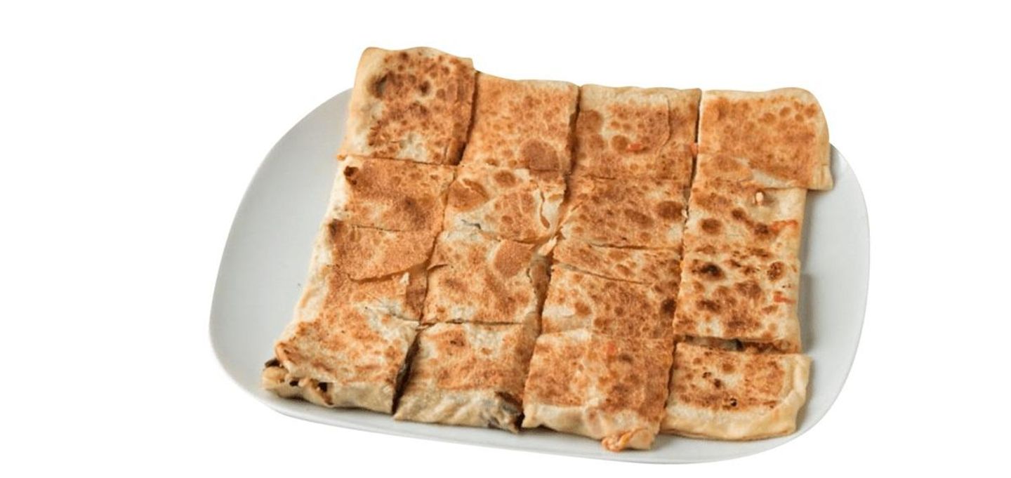 Two Cheese Mutabbak  With Vegetables
