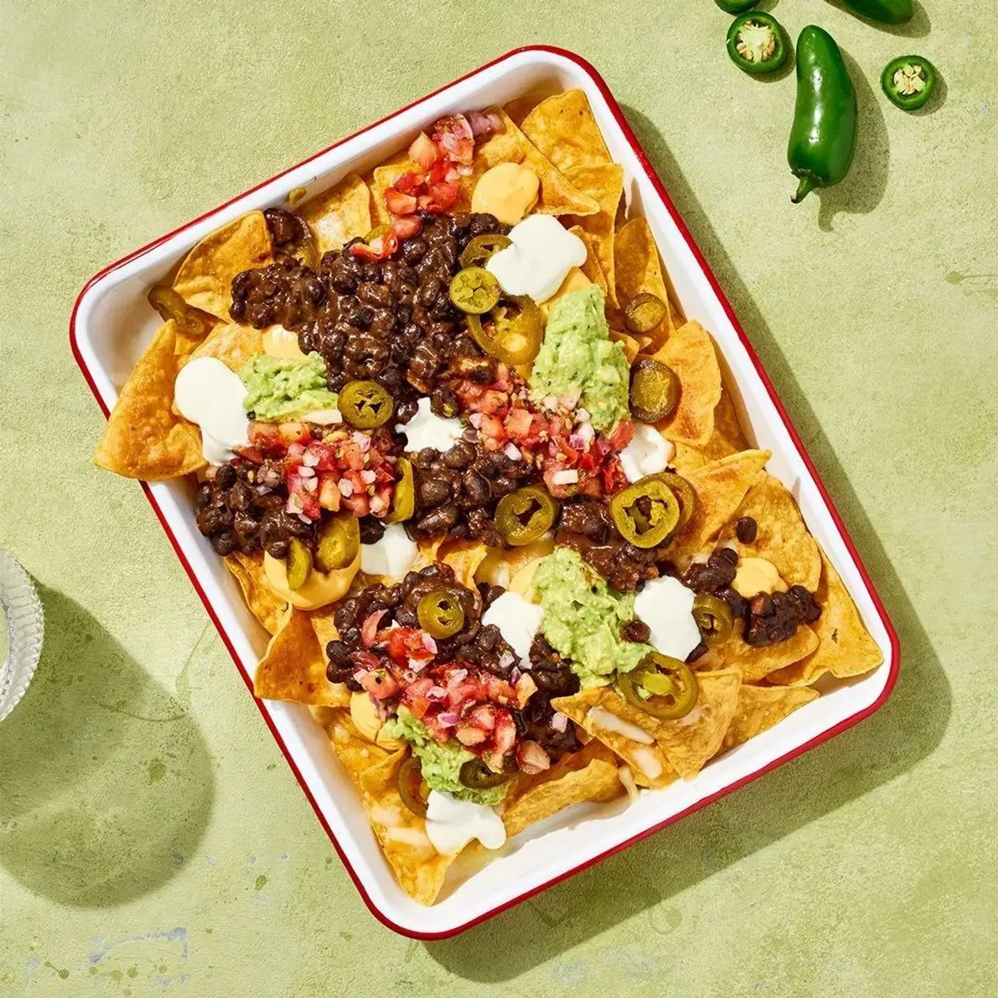 Guacamole Nachos