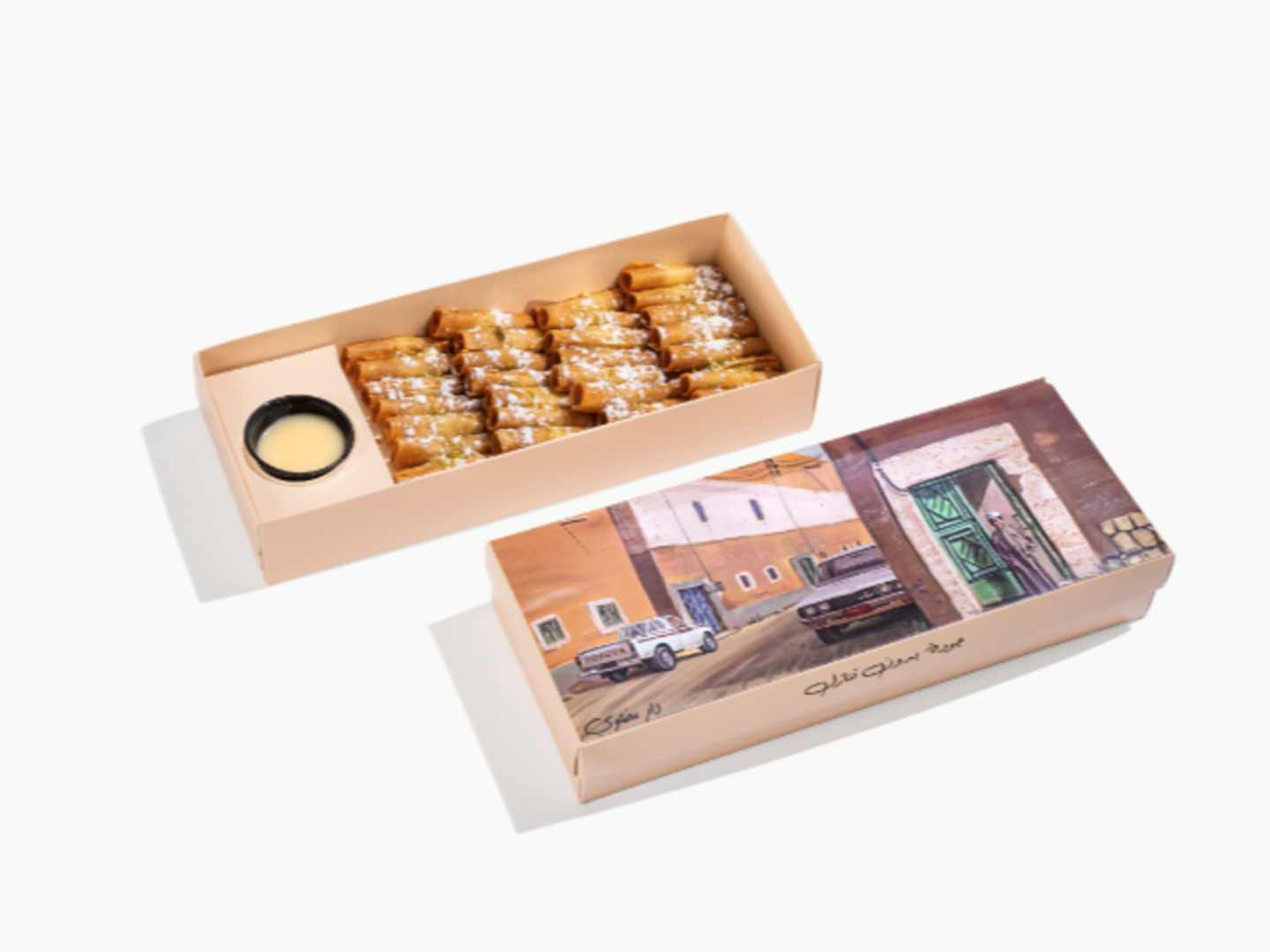 بوكس اصابع جبن وسط