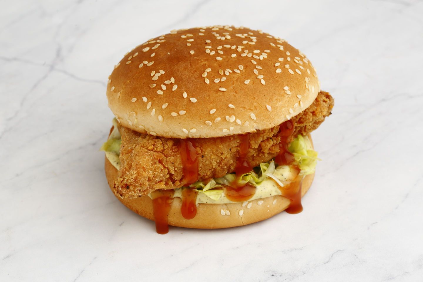 Fried Chicken Burger