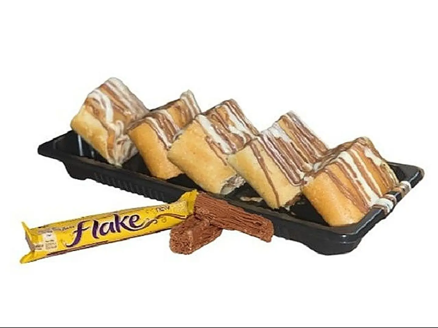 Crepe Roll With Flake Filling