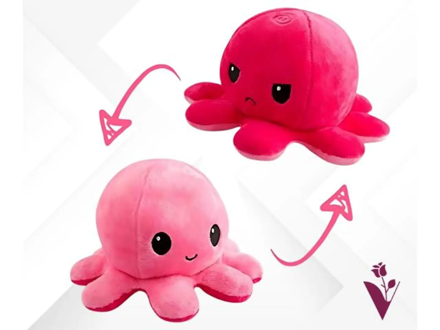 دمية أخطبوط ذو الوجهين من بنك إلى فوشي