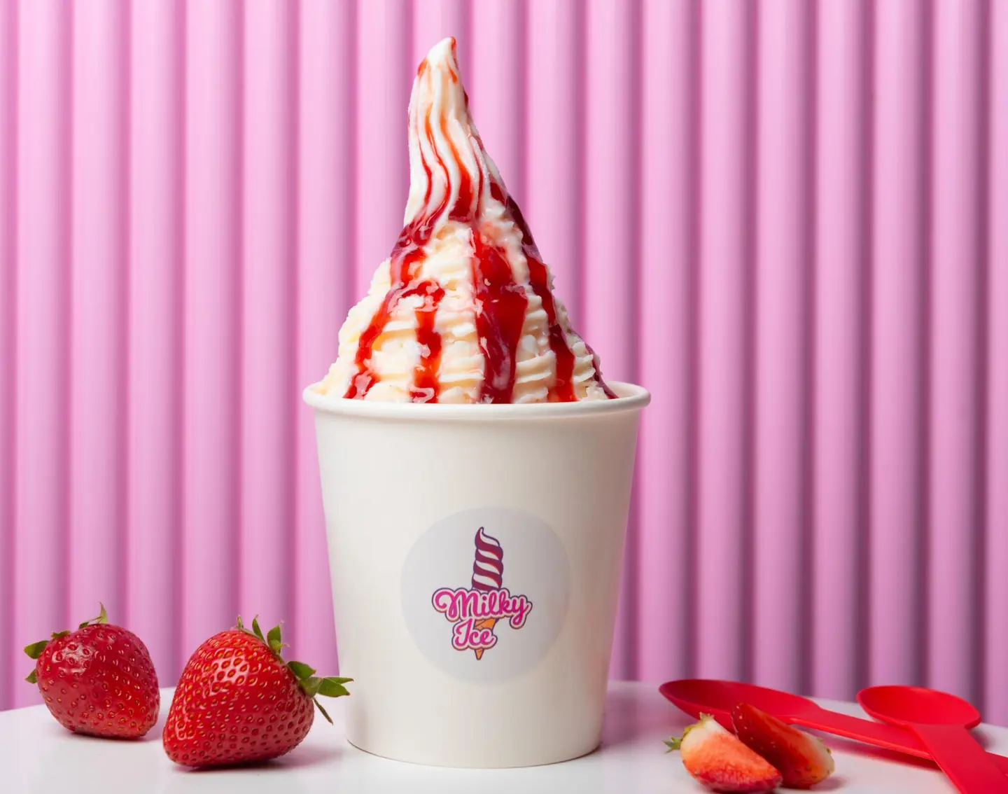 Burj Vanilla Flavored Strawberry