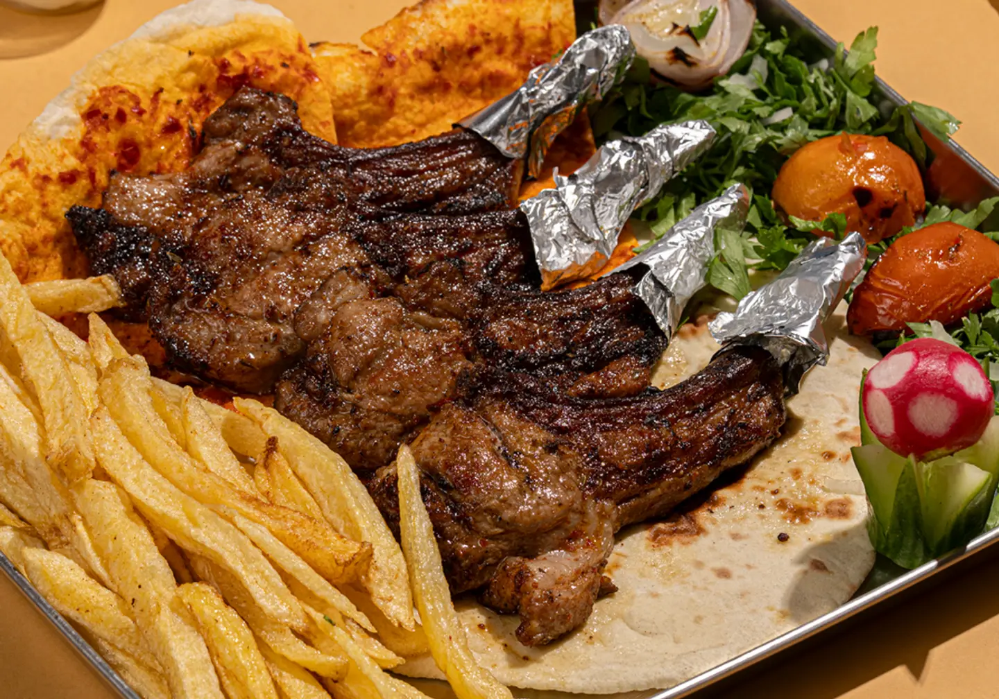 ريش غنم ( أربع ريش )