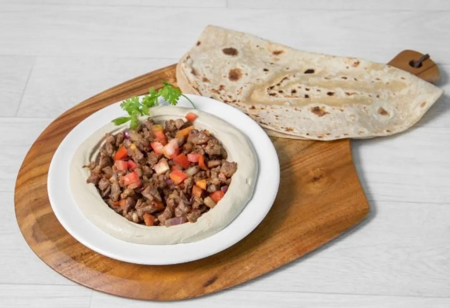 كبدة بالحمص