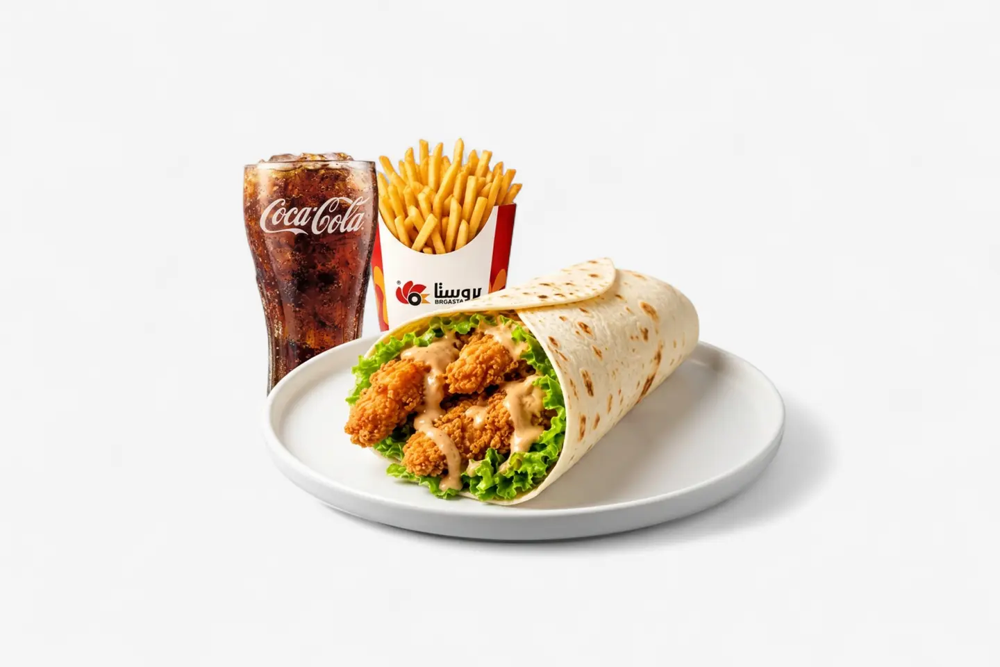 Smoked Chicken Wrap Meal