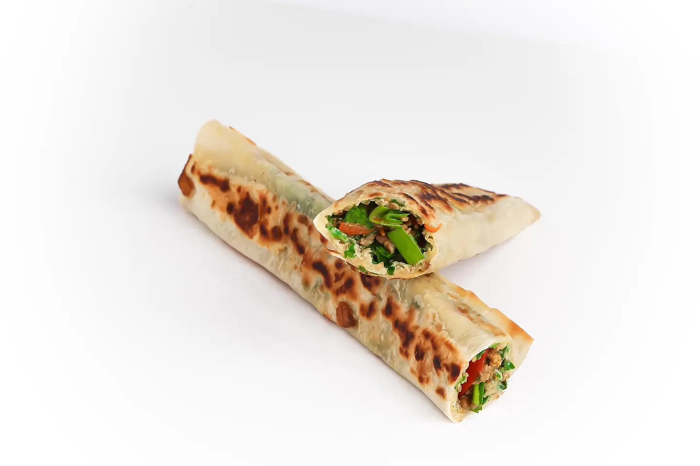 Vegetable Mutabbak Roll