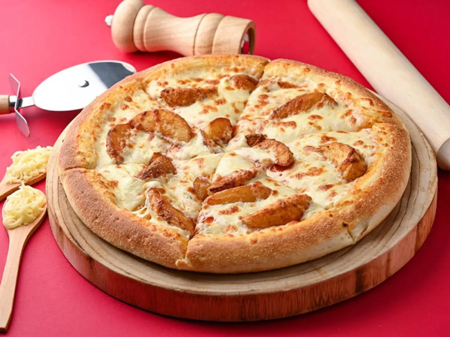 بيتزا بطاطا ودجز