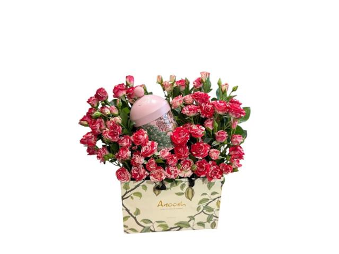 Anoush Sweets With Fuchsia Baby Rose