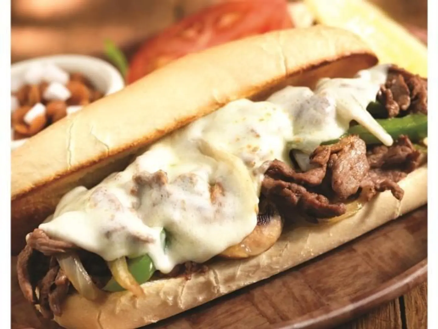 Meat With Cheese Sandwich