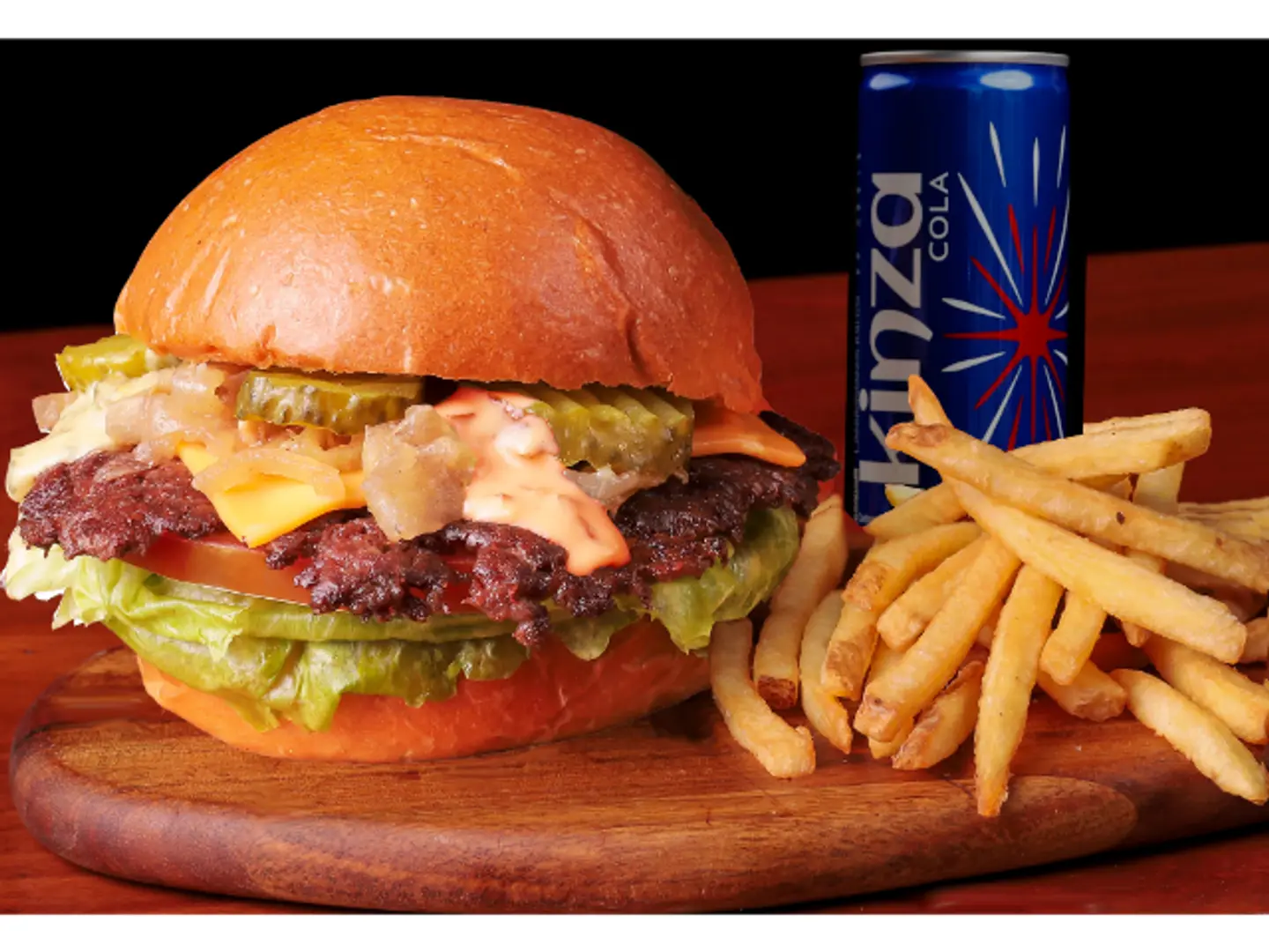 سماش برجر الوجبة - سنجل