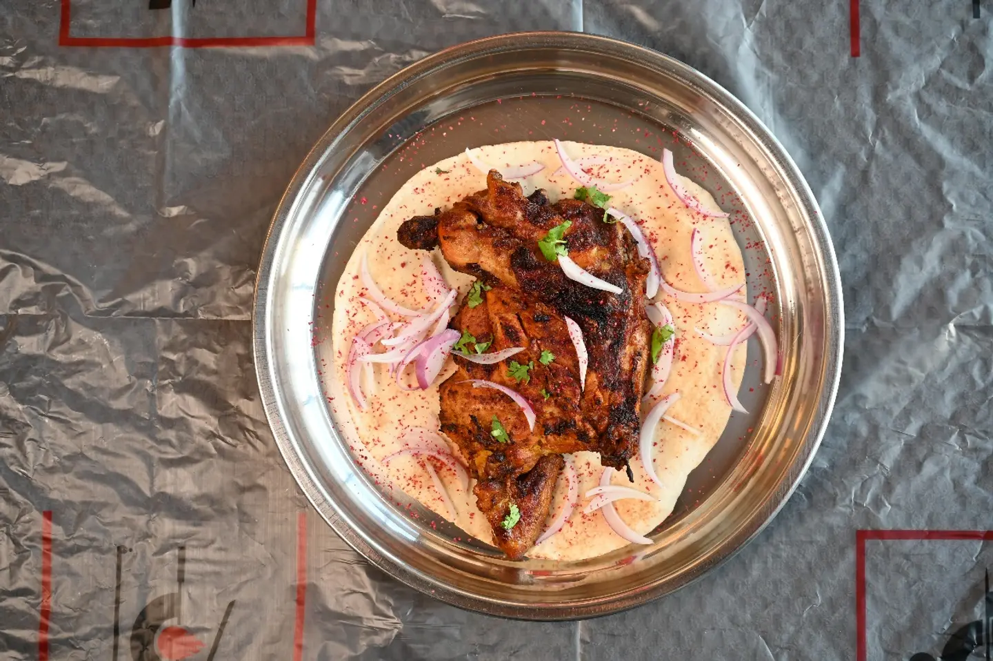 Barbecued Chicken With Rice
