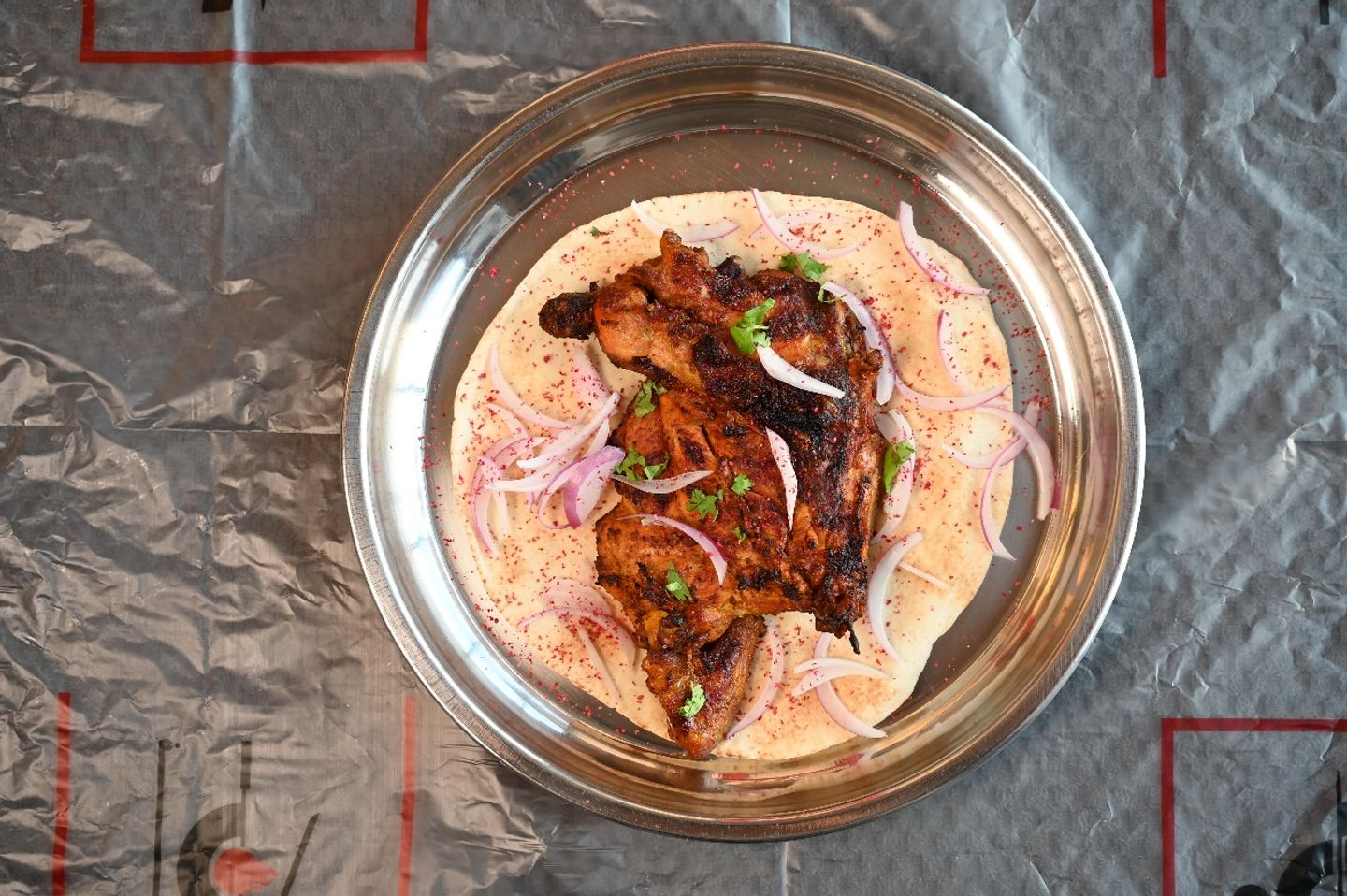 Barbecued Chicken With Rice