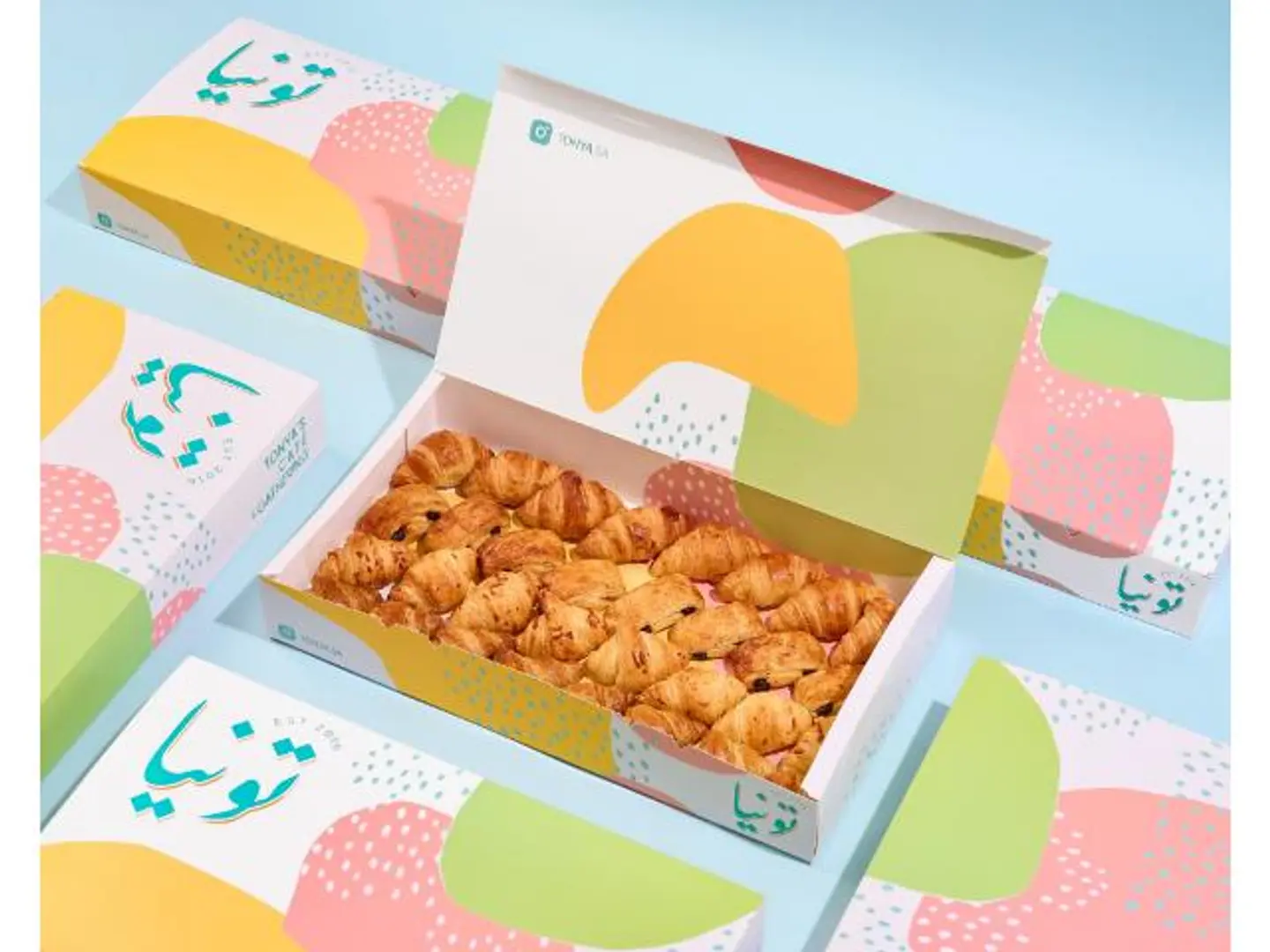 Pastry Box   32pcs