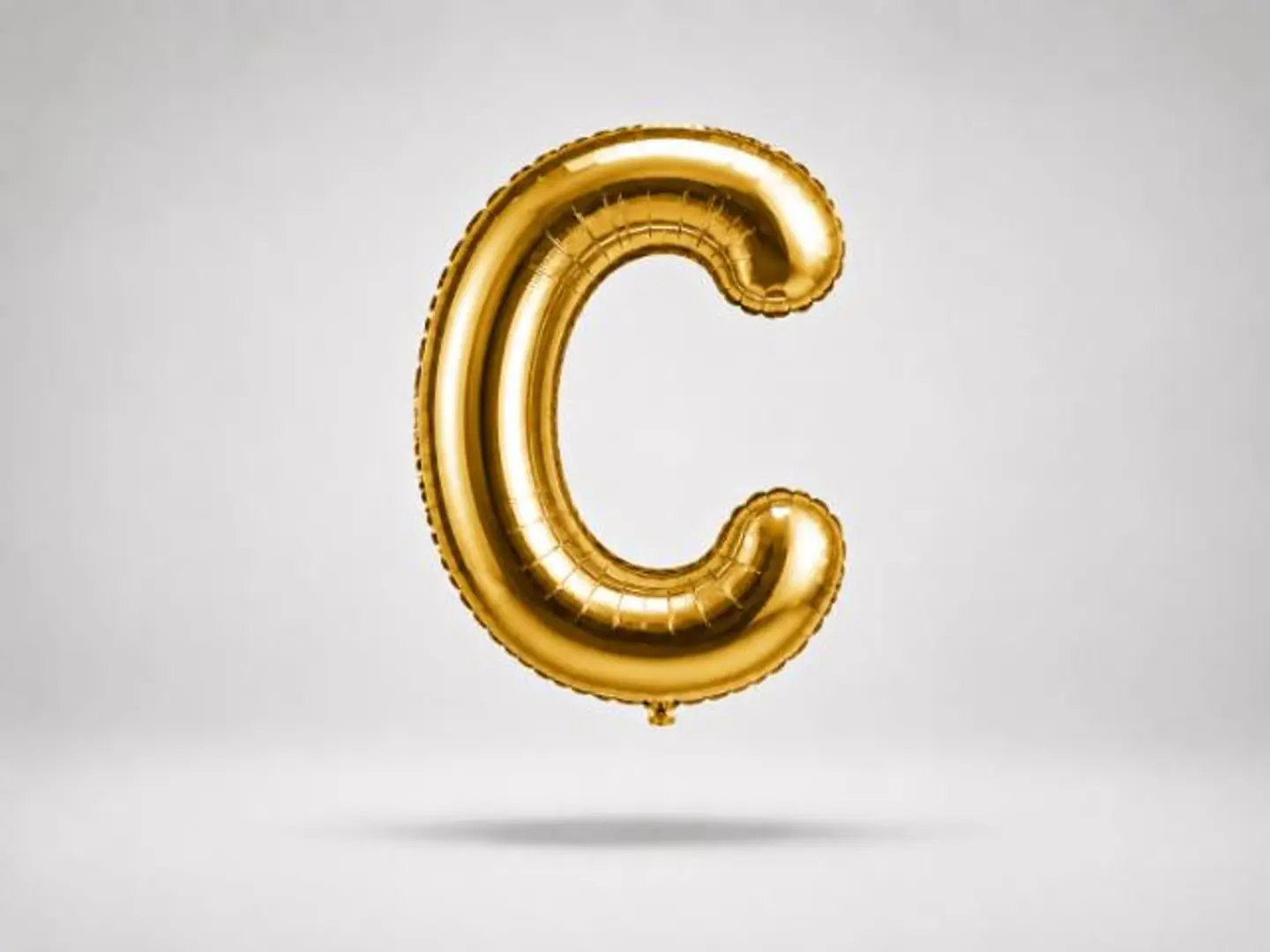 Balloon Letter C