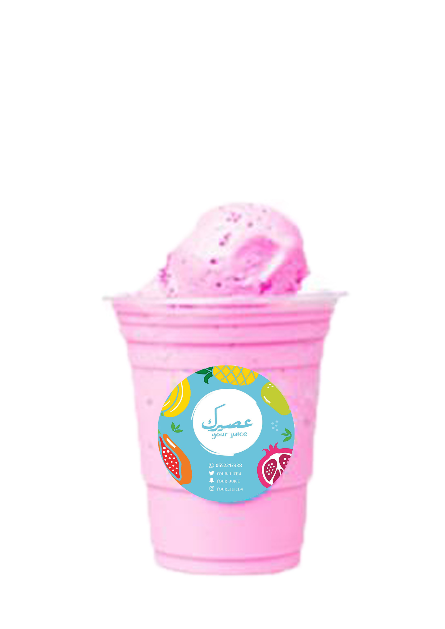 Strawberry Milkshake - Large