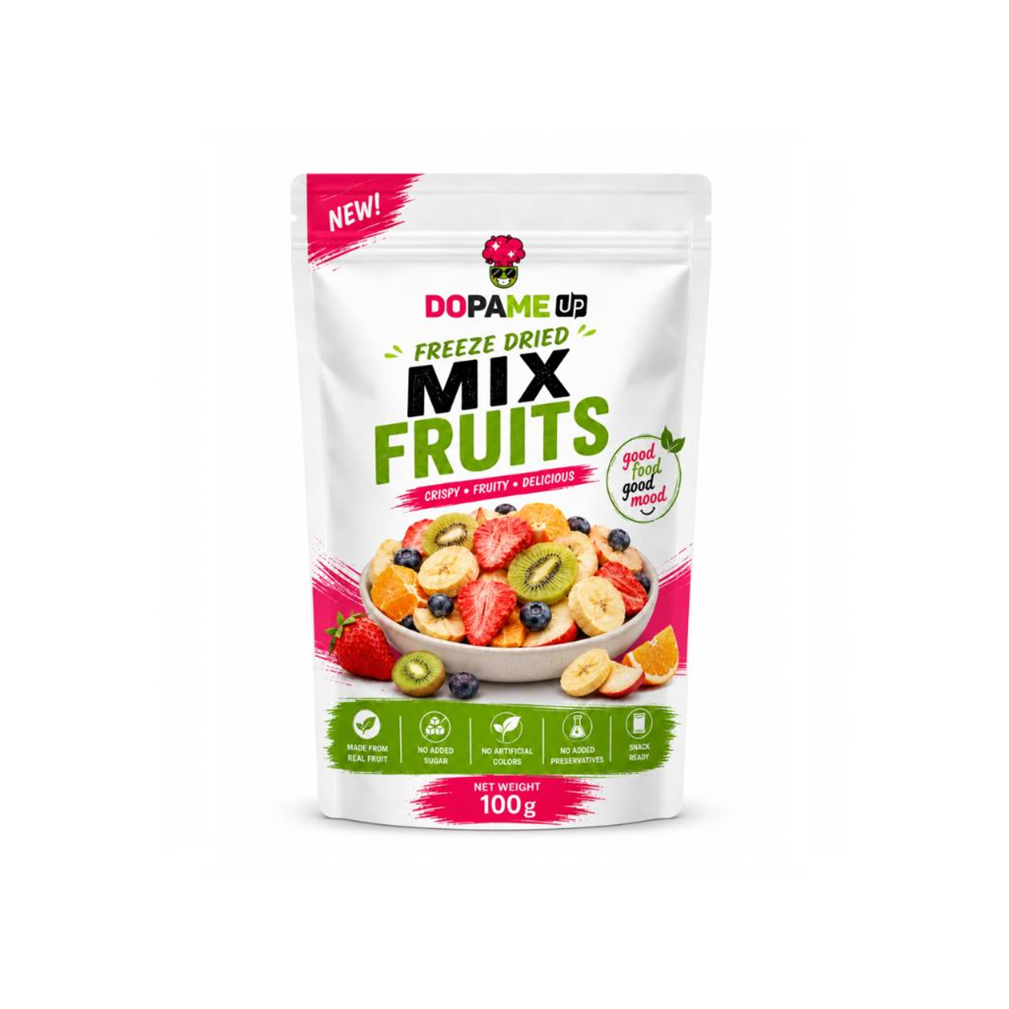 Freeze Dried Mix Fruit 100g